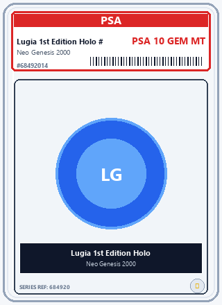 Lugia 1st Edition Holo #9