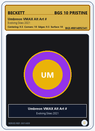 Umbreon VMAX Alt Art #215